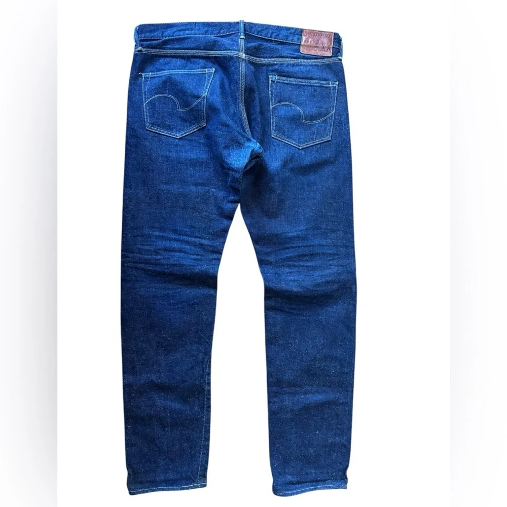 ONI DENIM 921NIXX Natural Indigo Selvedge Denim made in Japan Size 36 - Picture 7 of 13